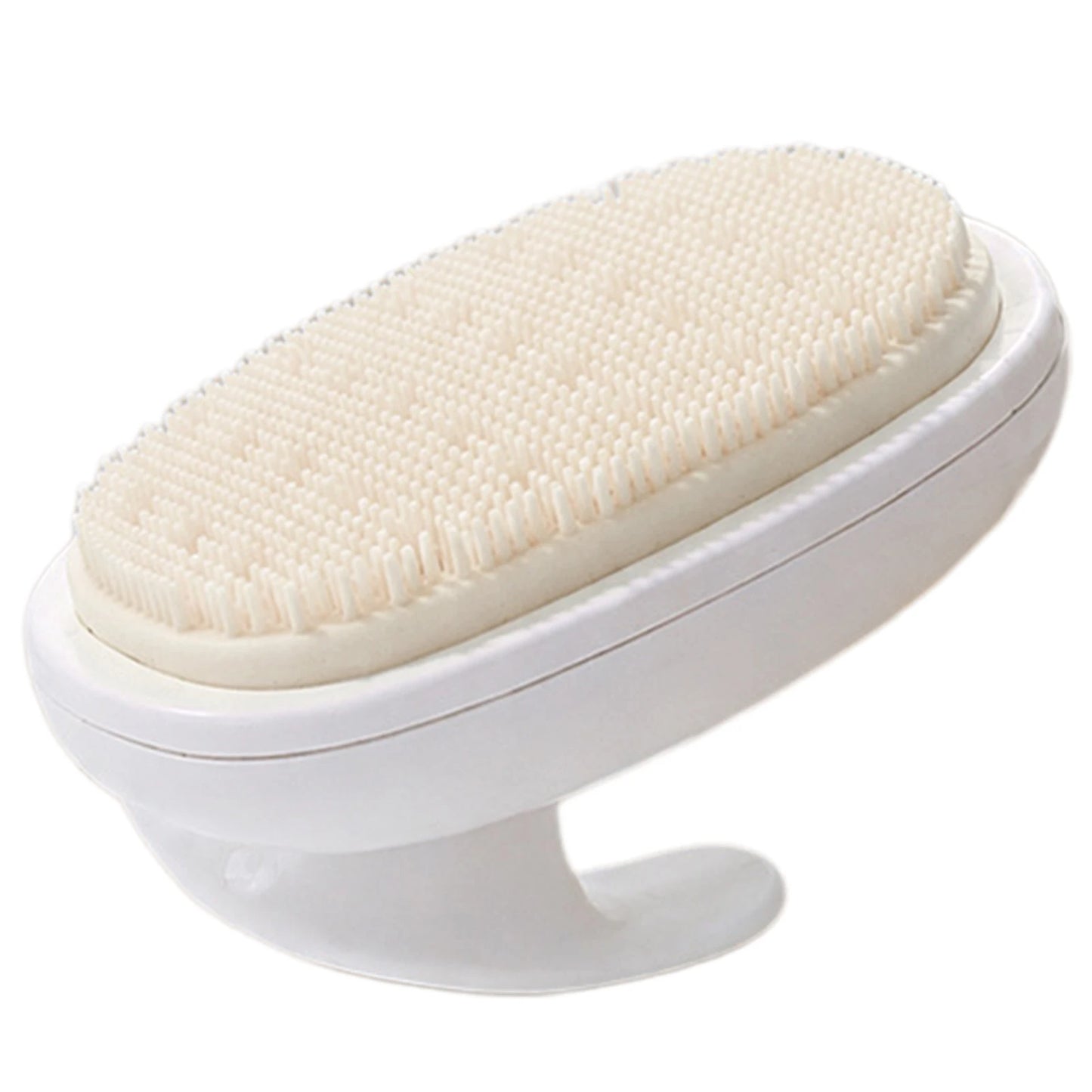 Detachable Long Handle Bath Brush with Soap Reservoir