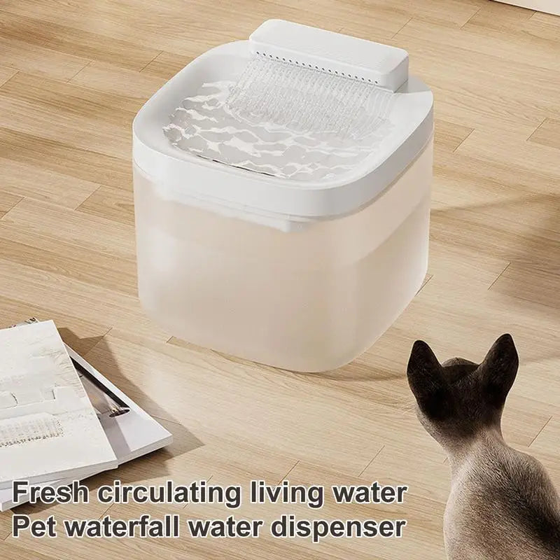 3L Silent Cat & Dog Water Fountain – Auto-Circulating Pet Drinker
