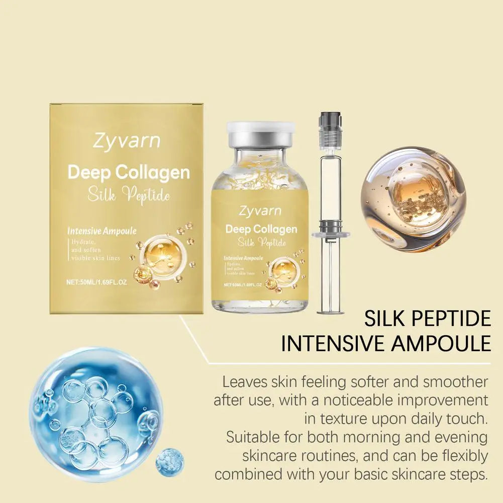 Collagen Silk Peptide Face Serum – Hydrating Ampoule 50ml