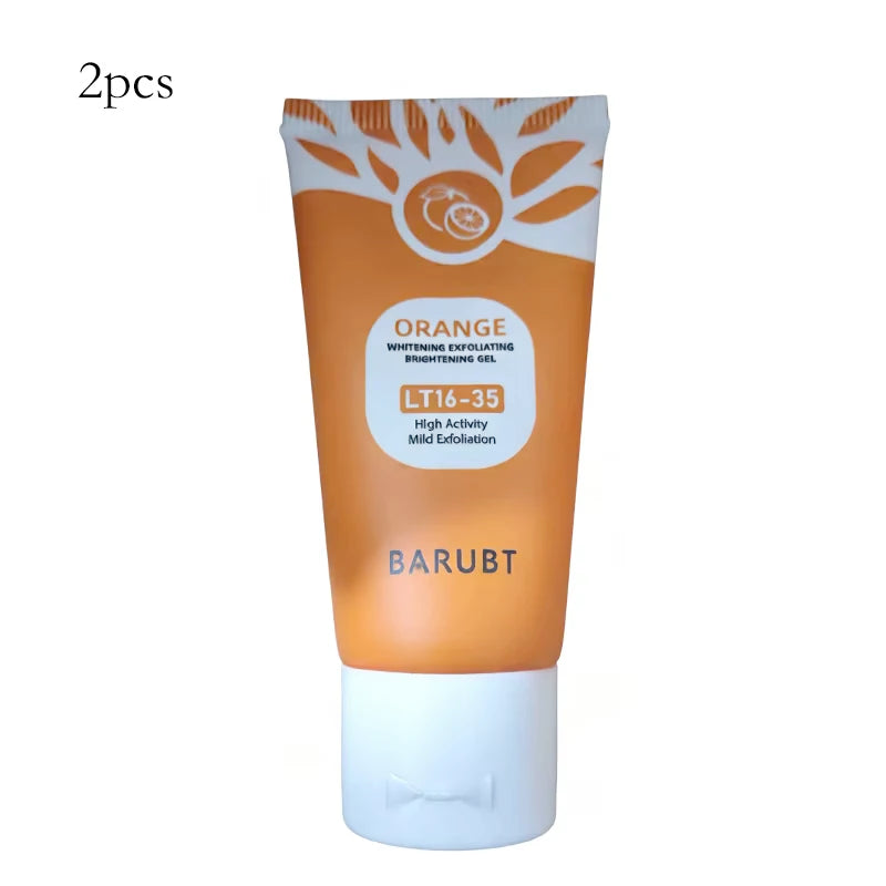 Orange Exfoliating Gel Facial & Body Scrub – 50g | Dead Skin Remover