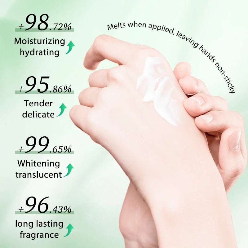 Wrinkle Removal Hand Cream Skin Soften Nourish Anti Drying Cracked Fade Fine Lines Whitening Moisturiz Repair Skin Care Products Peaceful Pleasures Health and Wellness