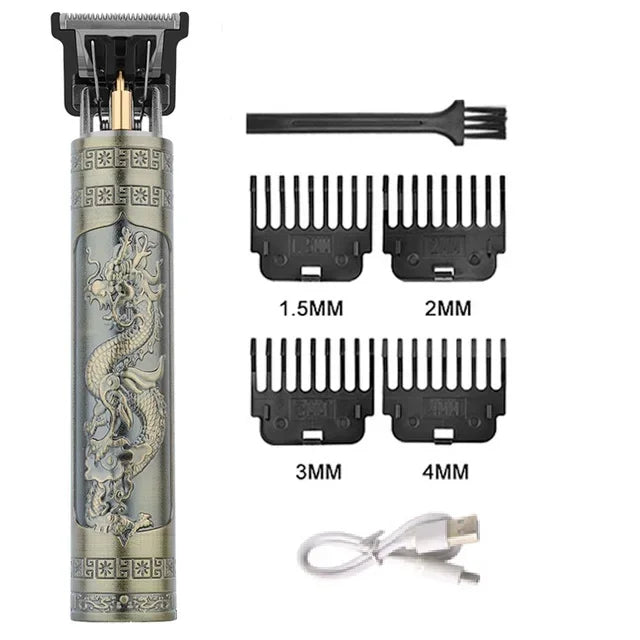 XMSJ T9 USB Rechargeable Hair Clipper & Beard Trimmer for Men