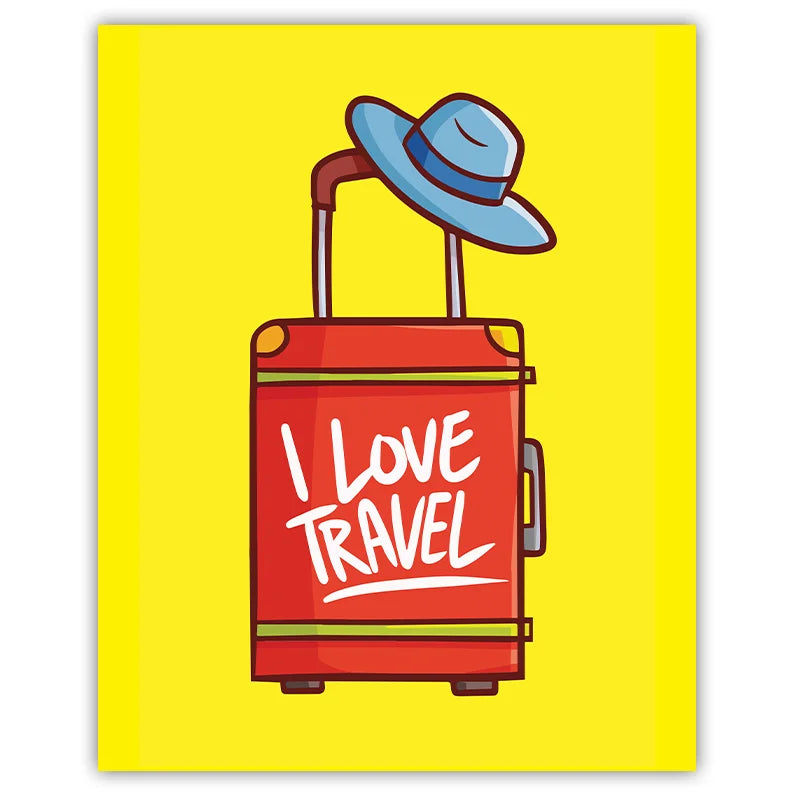 Cartoon Animal Canvas Wall Art for Kids Nursery Room Decor Kids Canvas Wall Art Peaceful Pleasures Health and Wellness 05 15x20cm No Frame China Mainland
