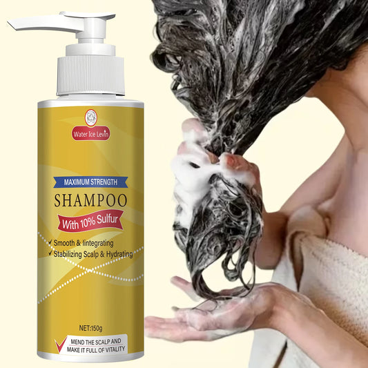 10% Sulfur Shampoo – Scalp Smoothing & Hydrating | All Hair Sulfur Scalp Shampoo Peaceful Pleasures Health and Wellness