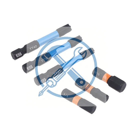S2 Steel Star Impact Drill Bit Set | 21/10 Pc Hex Shank Impact Drill Bit Set Peaceful Pleasures Health and Wellness