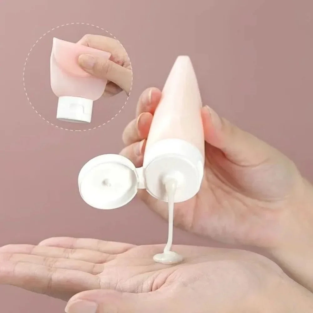 4-Pack 60ml Refillable Travel Squeeze Bottles – TSA Approved