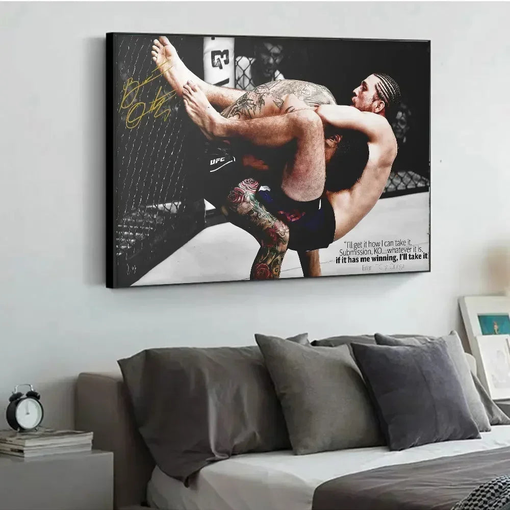 Boxing Canvas Wall Art – McGregor, Pettis & Benavidez Print Canvas Wall Art Peaceful Pleasures Health and Wellness