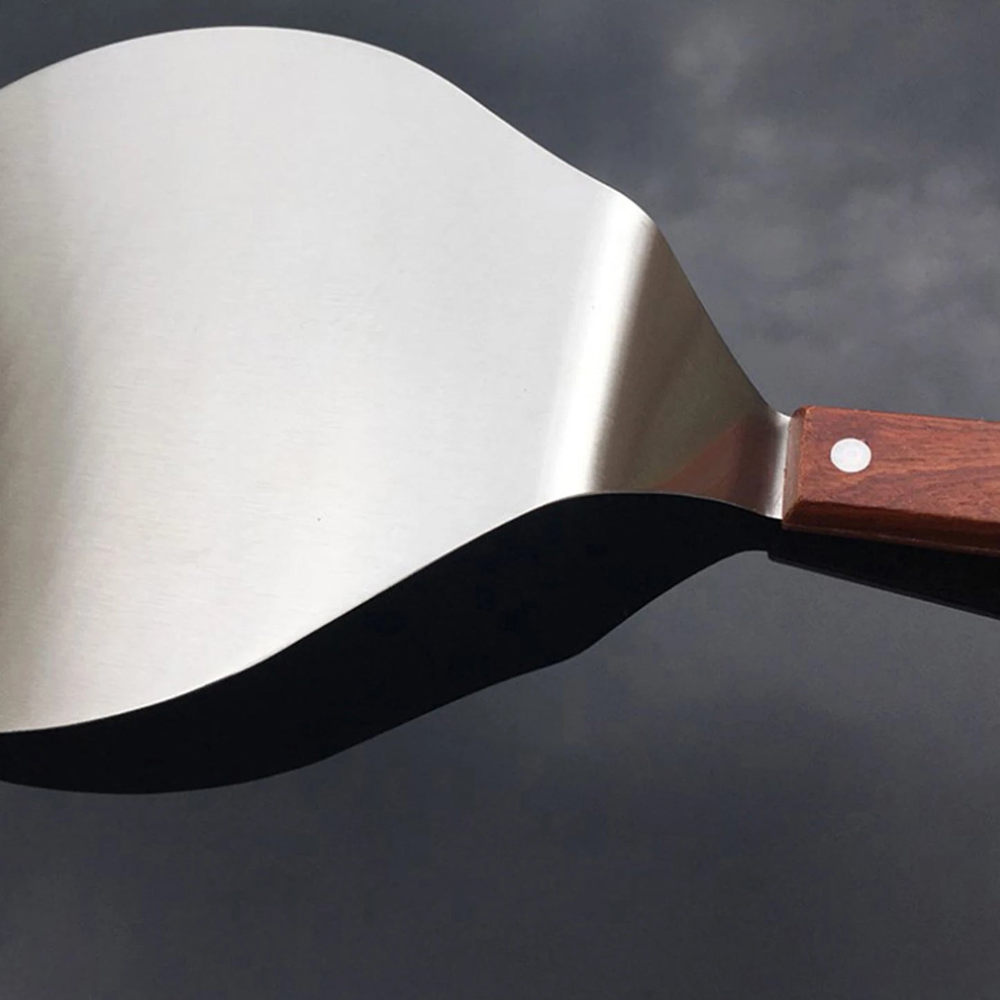 Portable Metal Pizza Shovel Food Grade Material Pancake Spatula for Cakes Pizzas Cookies Pancakes Peaceful Pleasures Health and Wellness