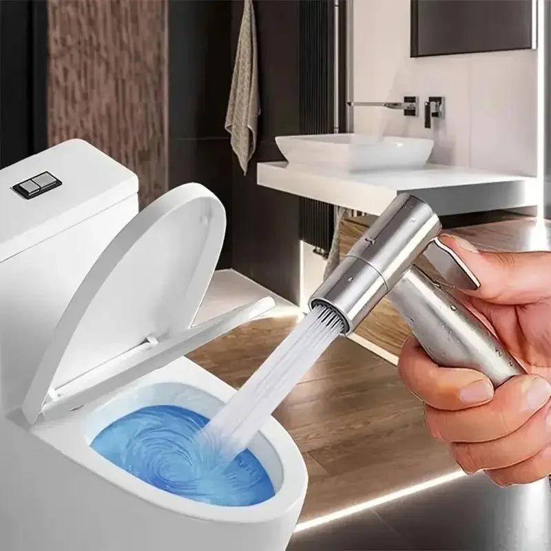 3-Piece Stainless Steel Handheld Bidet Sprayer Set