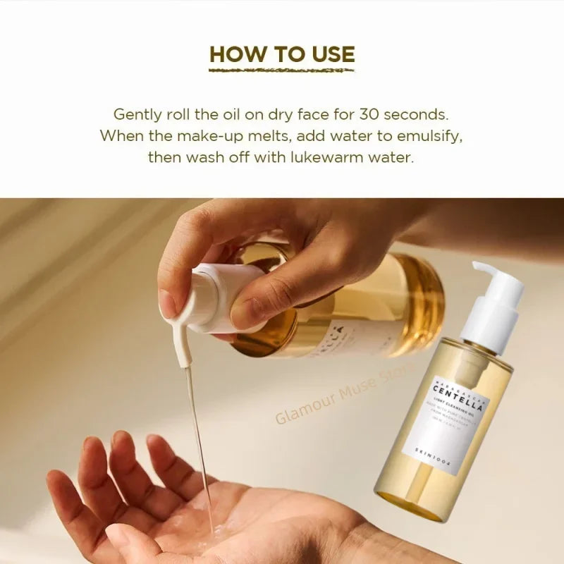 Korean Centella Light Cleansing Oil 200ml Peaceful Pleasures Health and Wellness