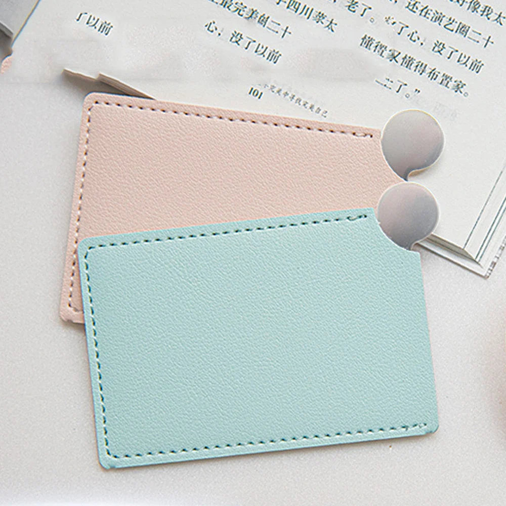 Mini Stainless Steel Pocket Makeup Mirror – Compact & Travel