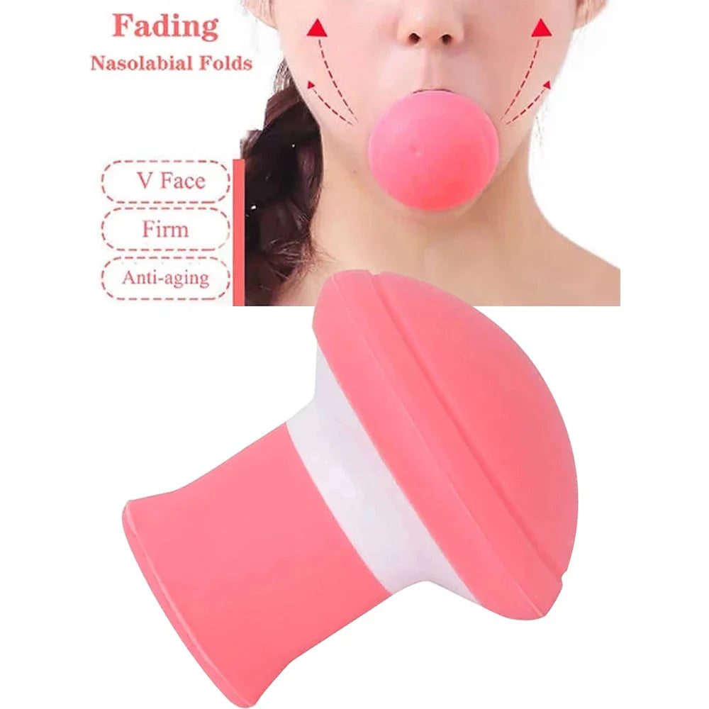 Silicone Jawline Exerciser & Face Firming Massager Tool