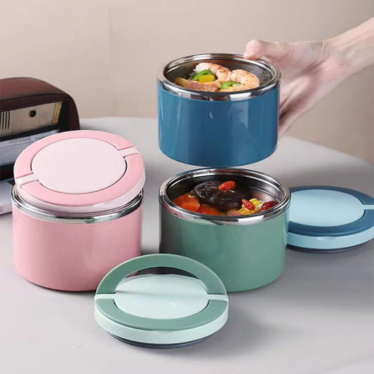 21 Oz Stainless Steel Vacuum Insulated Food Jar & Thermos Lunch Box Insulated Food Jar Peaceful Pleasures Health and Wellness