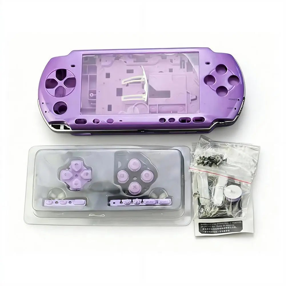 PSP 3000 Full Replacement Housing Shell Kit with Buttons & Screws Console Repair Kit Oasis Select