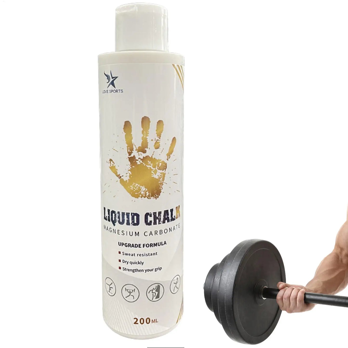 Liquid Chalk Grip Powder 50/100/200ml – Gym, Climbing & Pole