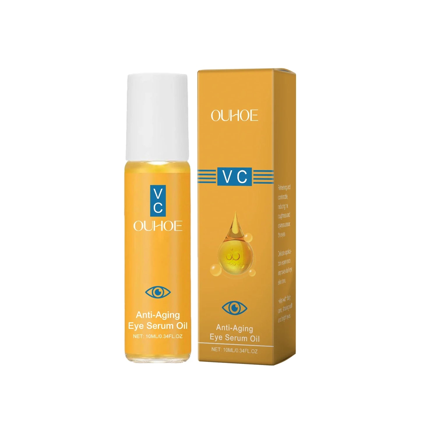 Anti-Aging Eye Serum Oil – Firming, Brightening & Wrinkle Reducer Eye Serum Oil Oasis Select 10ml boxed