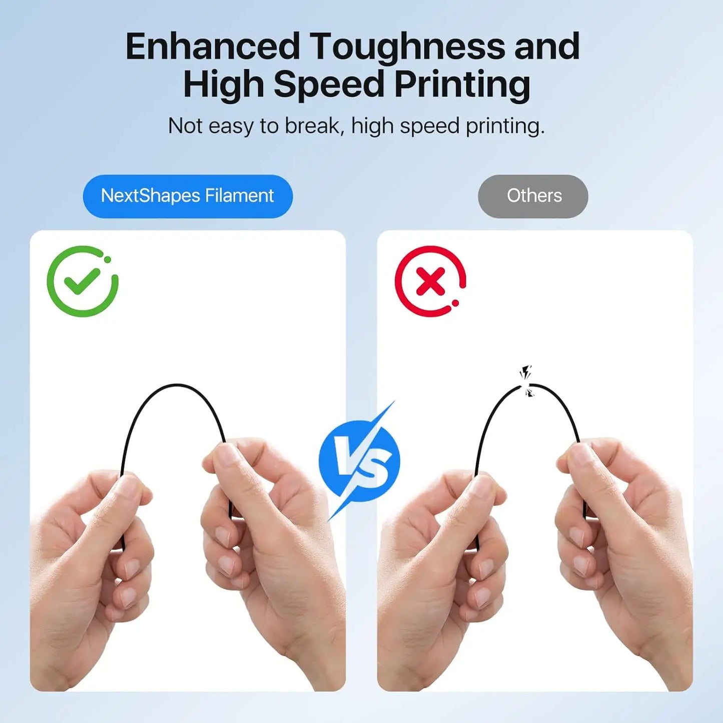 DINGSUN PETG Filament 1.75mm ±0.02mm Accuracy – FDM 3D Printer