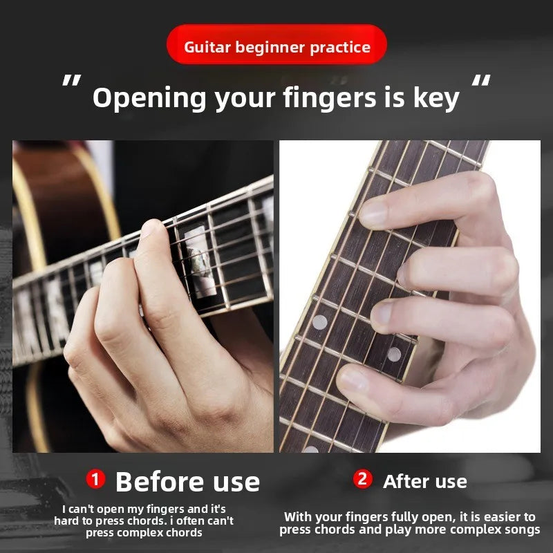 Adjustable Finger Expander Guitar Training Span Trainer Lute Featu