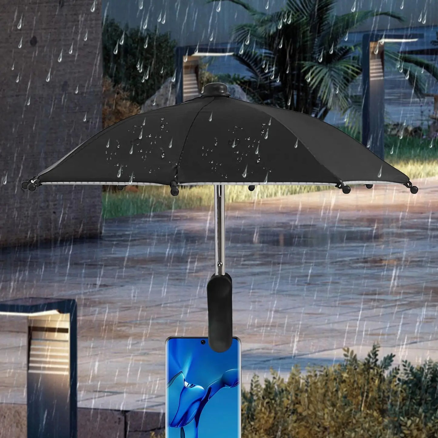 Mini Clip-On Phone Umbrella Sunshade | Outdoor Screen Protector