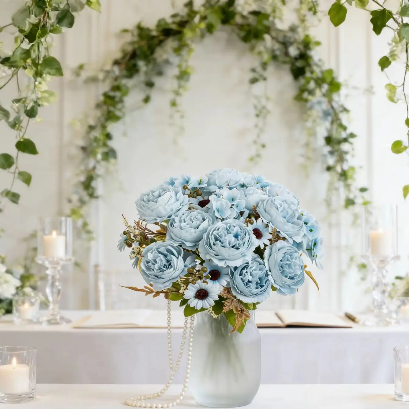 Silk Persian Peony Artificial Flowers – Wedding & Home Décor
