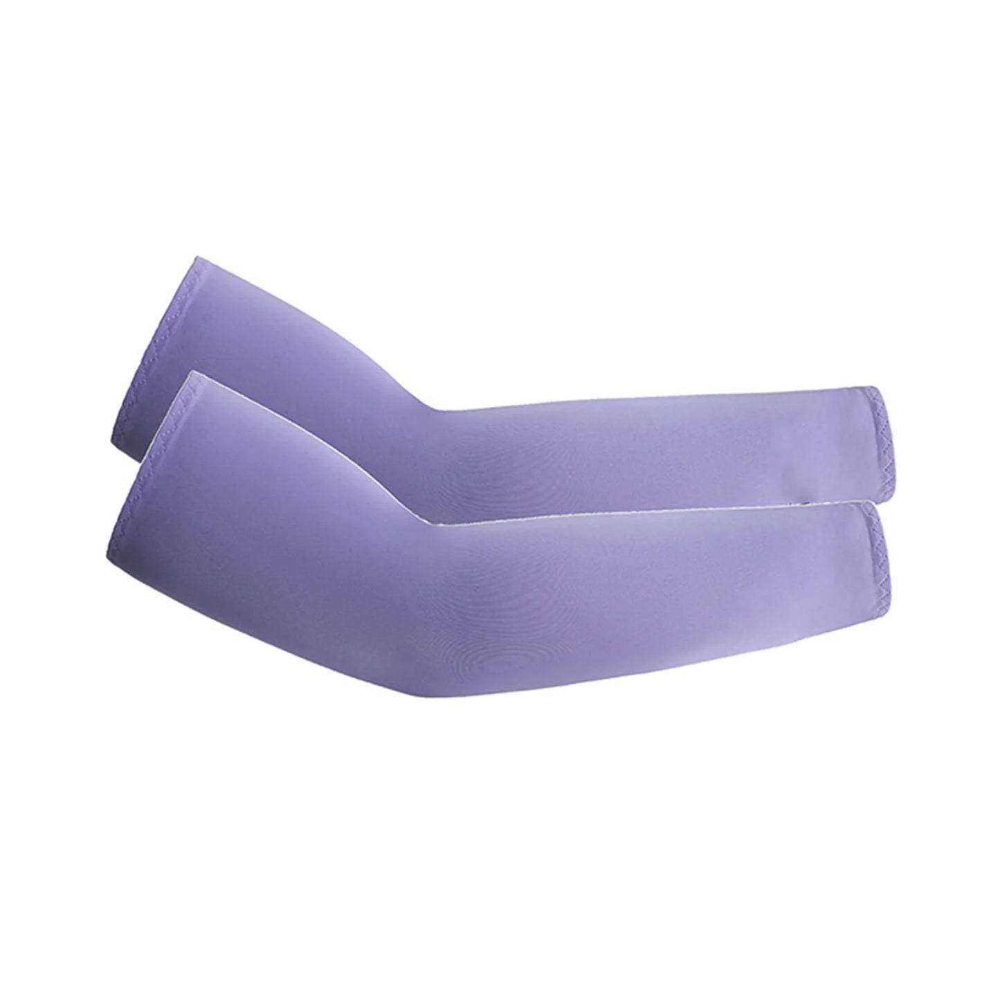 1 Pair Unisex Cooling Arm Sleeves Cover Sports Running UV Sun Protection Outdoor Men Fishing Cycling Quick Dry Arm Warmer Peaceful Pleasures Health and Wellness Light Purple One Size