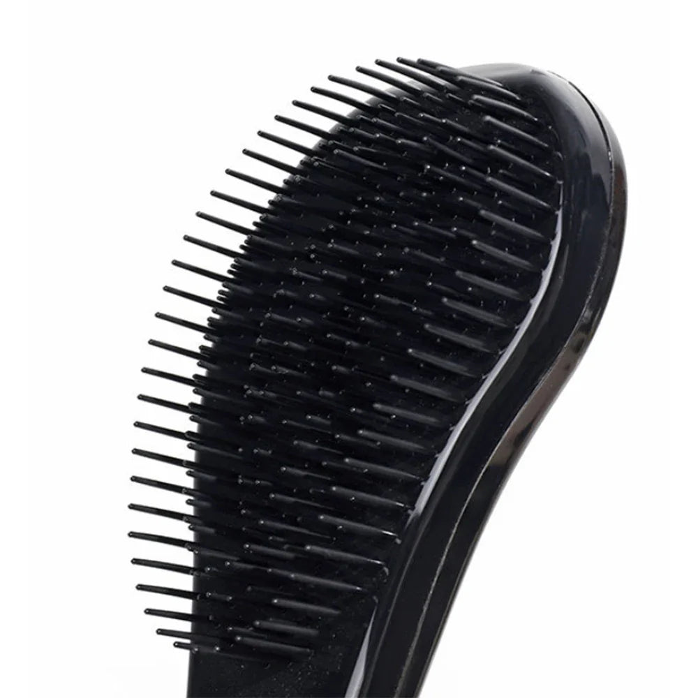 Leopard Print Air Cushion Detangling Hair Comb & Massager