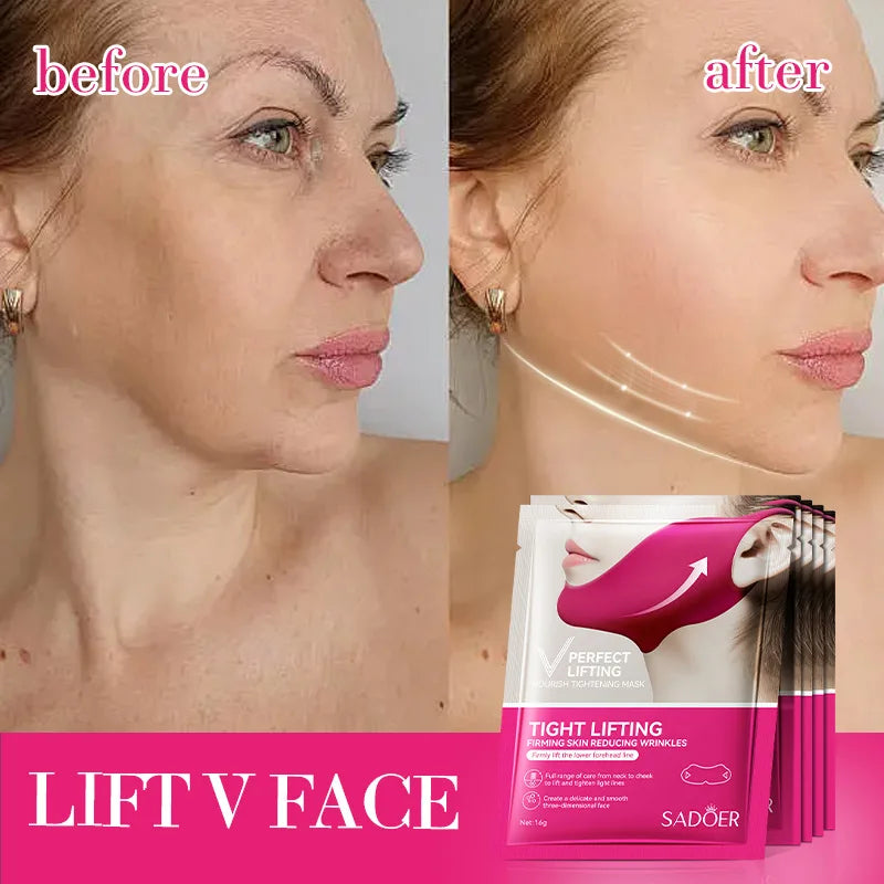 V-Shape Face Lifting Nano-Hydrogel Mask 2/5 Pack – Firm & Hydrate
