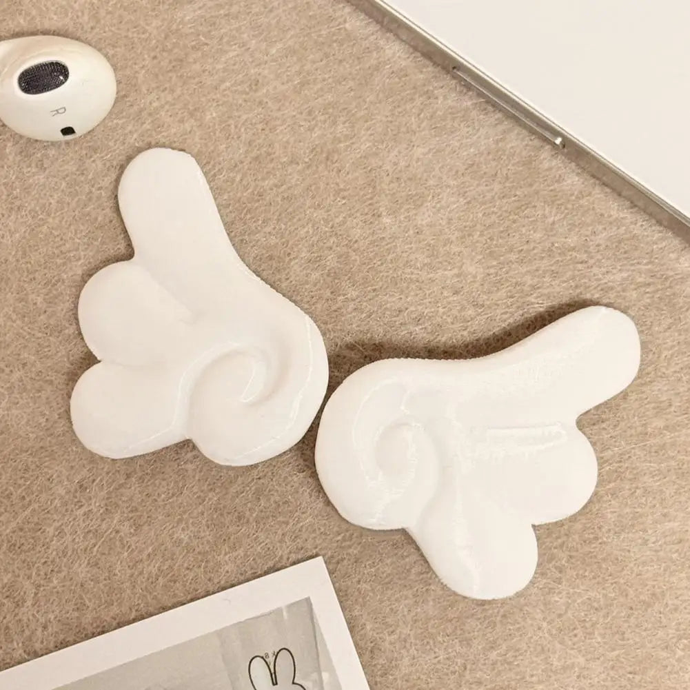 Kawaii 3D Angel Wing Earphone Charms | DIY Headphone Decor