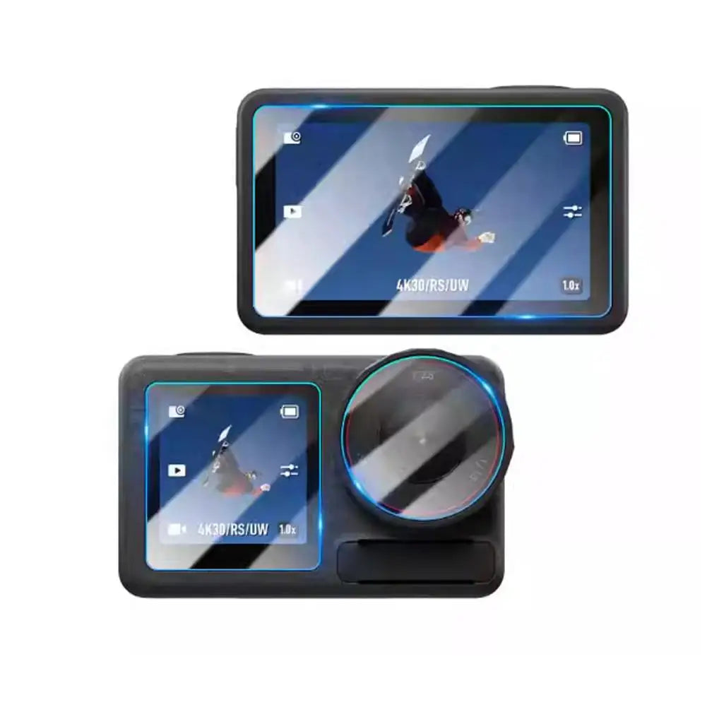 for DJI Action 6 Screen Empered Film DJI Osmo Action 6 Glass Film Curved Edge Film Sports Camera Accessories Peaceful Pleasures Health and Wellness white color
