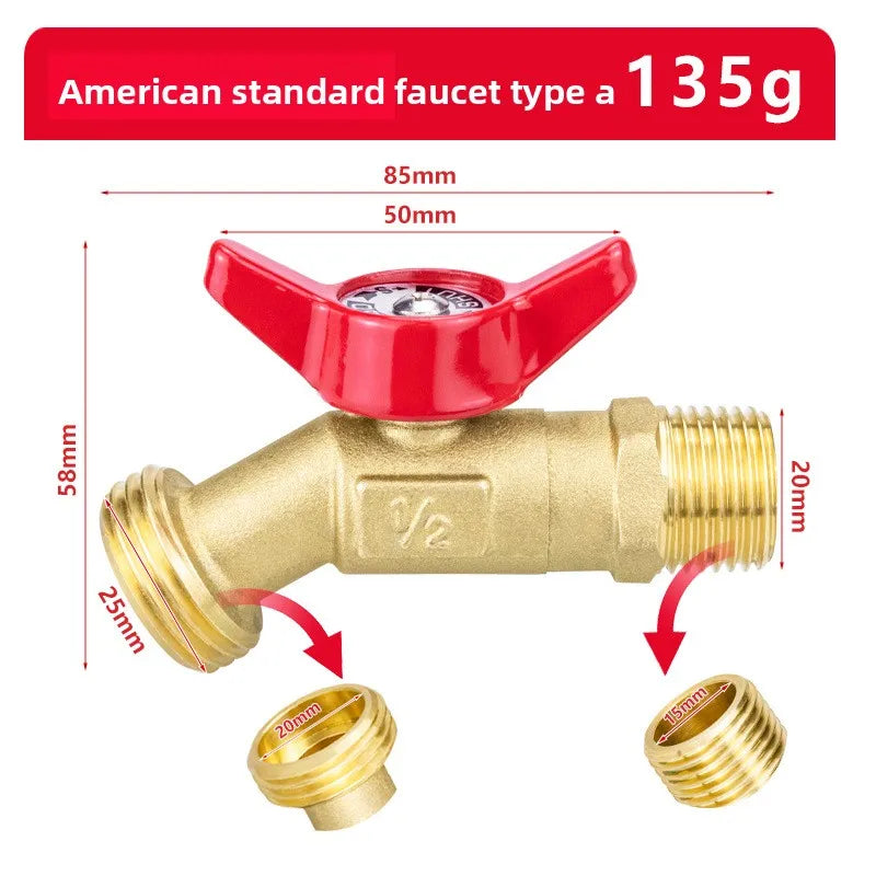 IBC Tote Tank Adapter | Male Thread Drain Hose Connector Valve
