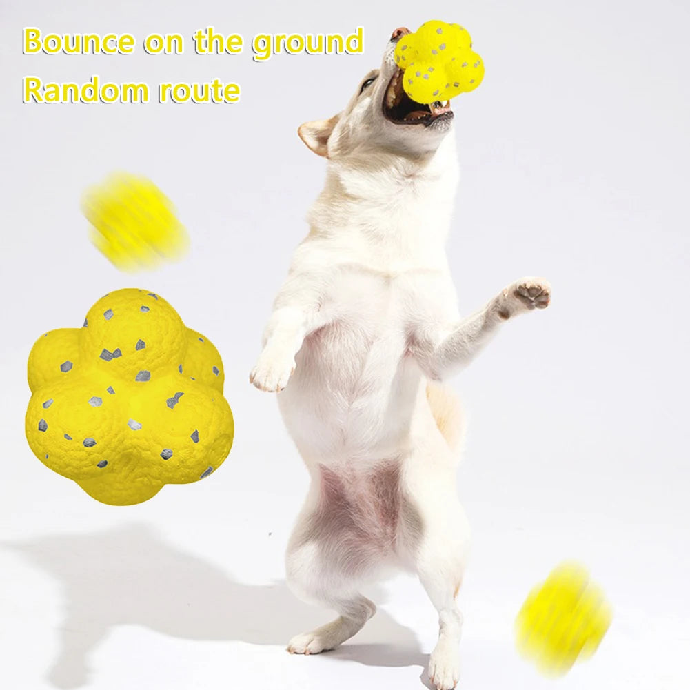Dog Interactive Toys Squeaker Sound Funny Interactive Toys Anti Bite And Anti-Wear Calming Ball Teeth Grinding Toys Pet Supply Peaceful Pleasures Health and Wellness