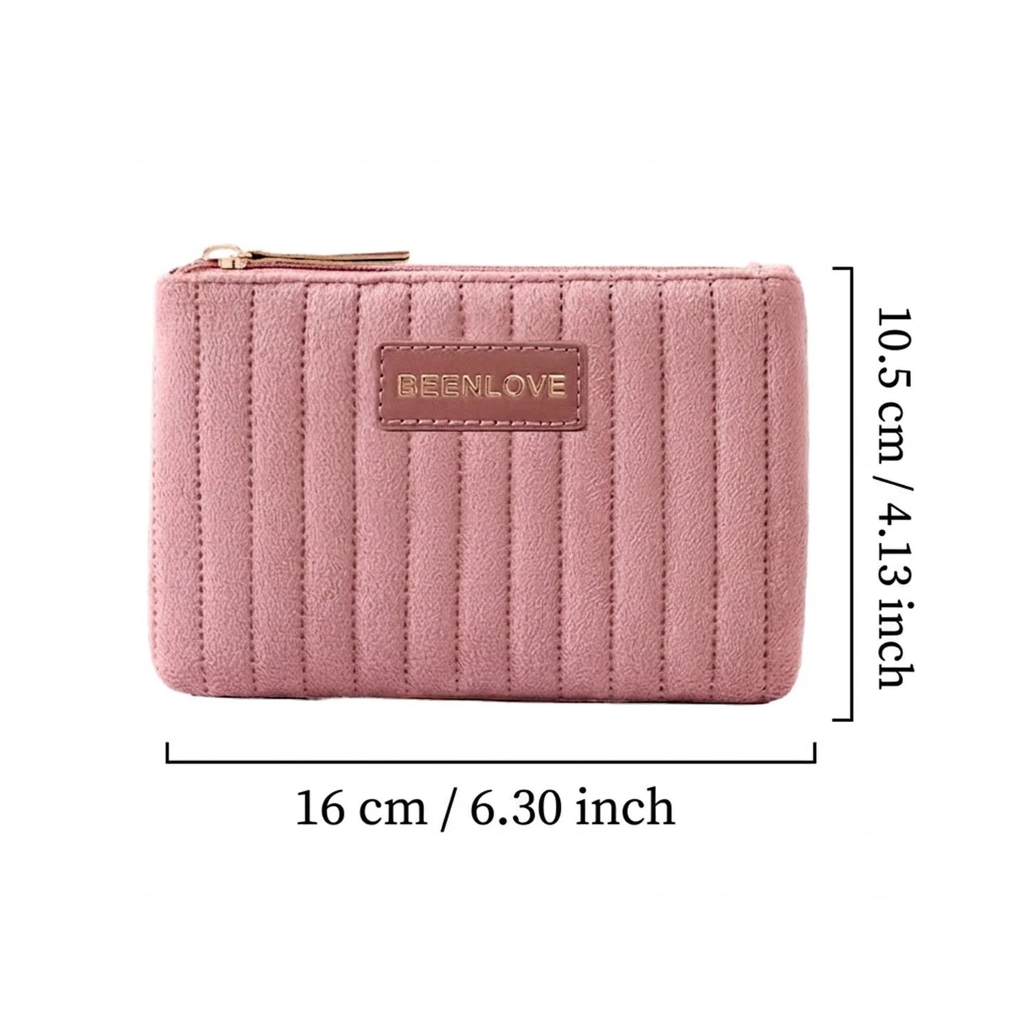 Travel Cosmetic Bag Portable Makeup Organizer Case With Holland Velvet Material For Travel Toiletries Storage Peaceful Pleasures Health and Wellness
