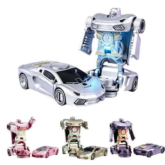 2-in-1 Transforming Robot Car Fidget Spinner Toy | Adults & Kids Fidget Spinner Toy Oasis Select