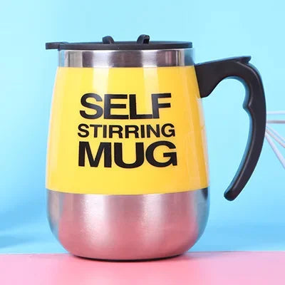 Self-Stirring Coffee Mug | 304 Stainless Steel Magnetic Cup