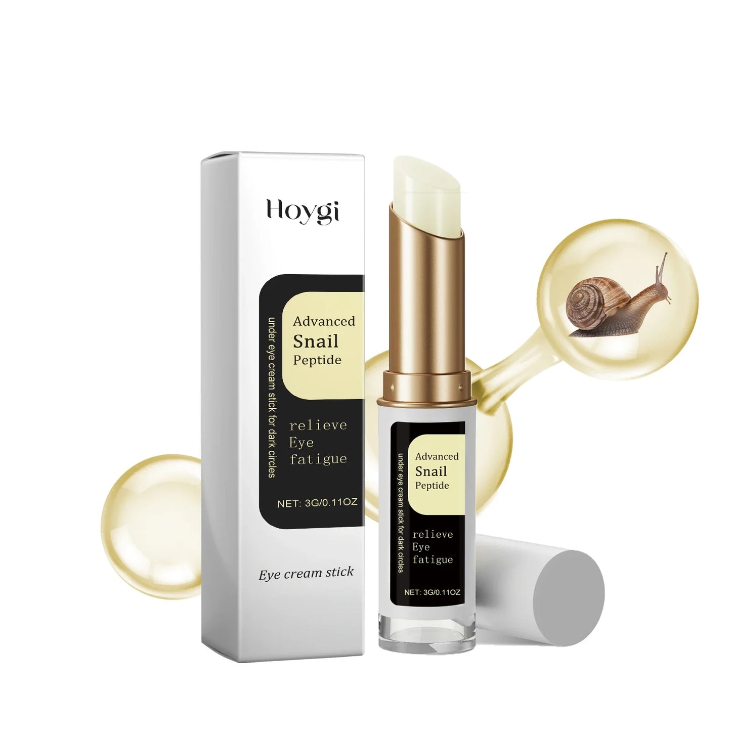 Hoygi Snail Eye Cream Stick – Brightening & Moisturizing