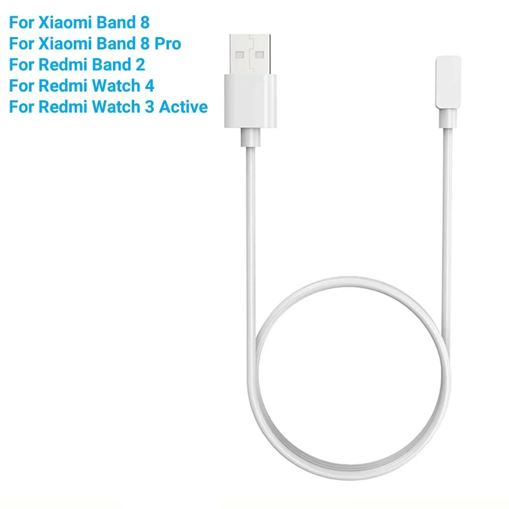 USB Magnetic Charger for Redmi Watch 4/3 & Xiaomi Mi Band 8 Pro Peaceful Pleasures Health and Wellness