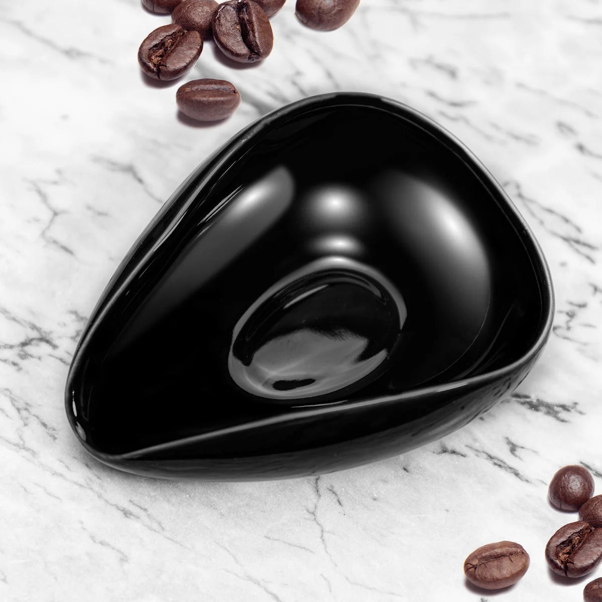 Coffee Beans Dosing Cup, Ceramic Tea&Coffee Beans Vessel, Ceramic Dosing Vessel fit Coffee or Tea, Best Gift Peaceful Pleasures Health and Wellness