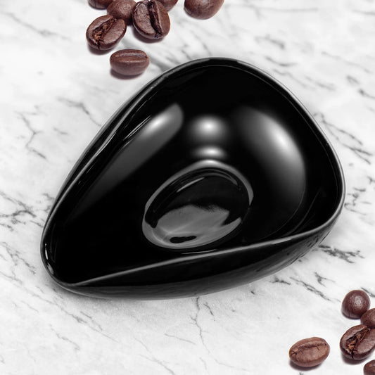 Coffee Beans Dosing Cup, Ceramic Tea&Coffee Beans Vessel, Ceramic Dosing Vessel fit Coffee or Tea, Best Gift Peaceful Pleasures Health and Wellness