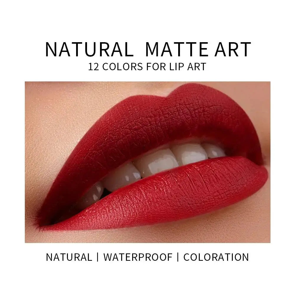 TEAYASON Velvet Matte Lip Crayon – Long-Lasting High Pigment