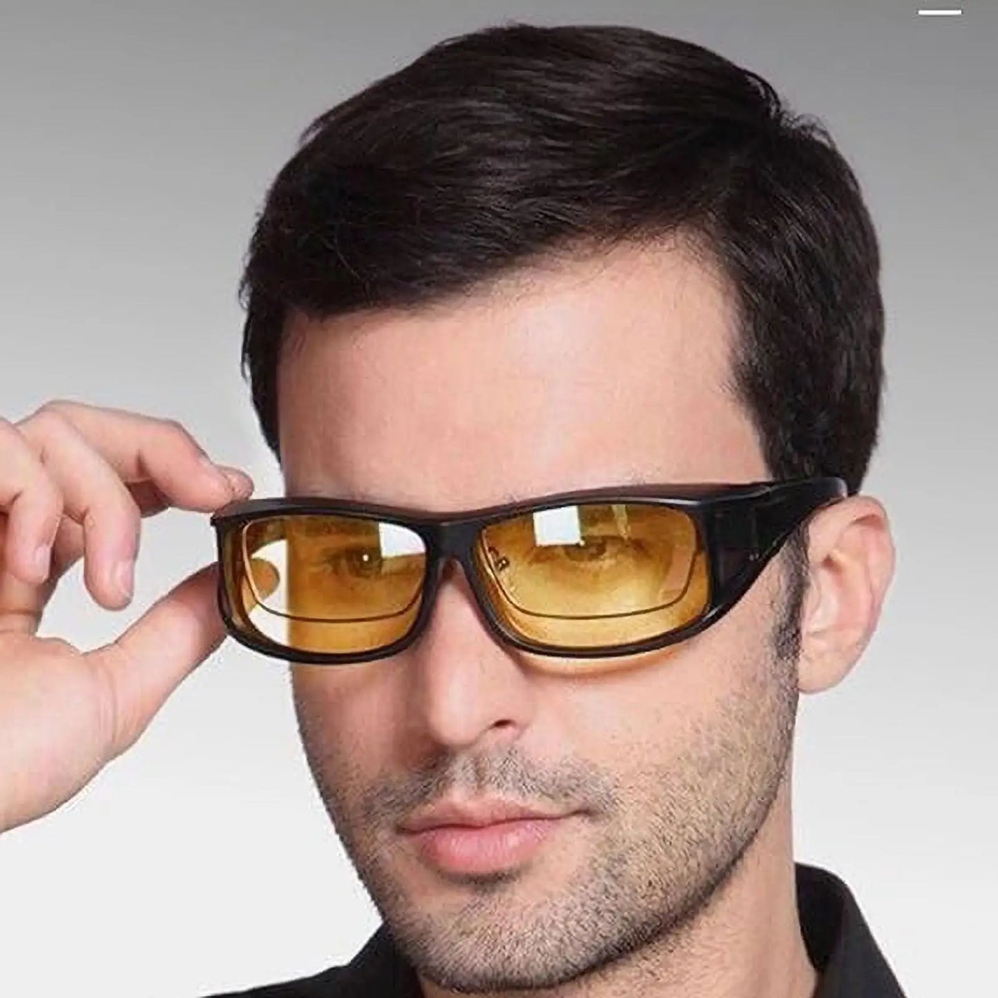 Night Vision Glasses For Women Men Outdoor Sports Oversized Driver Anti-Glare For Night Driving Can With Prescription Glasses Peaceful Pleasures Health and Wellness