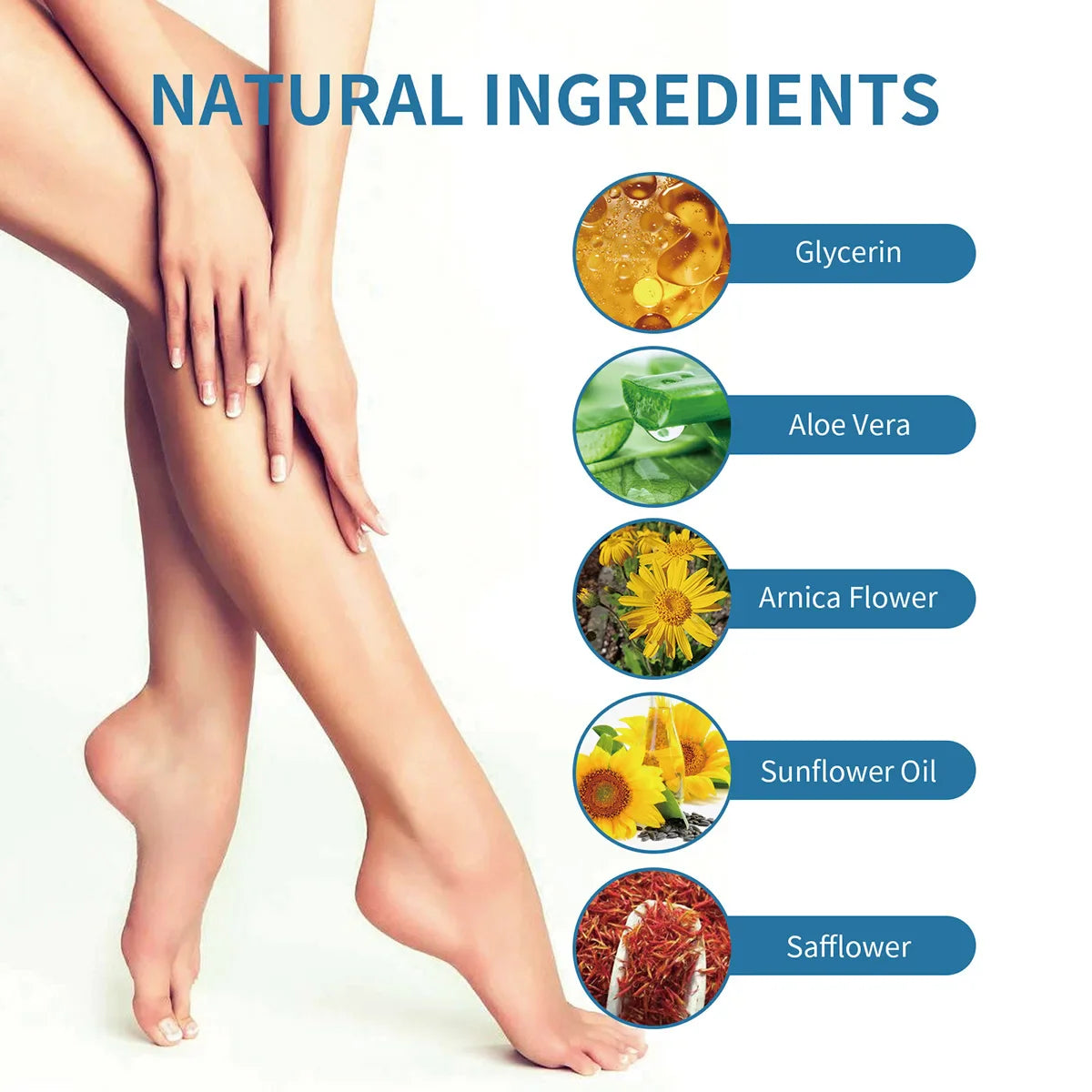 Leg Vein Massage Essential Oil – Moisturizing Foot Care Cream