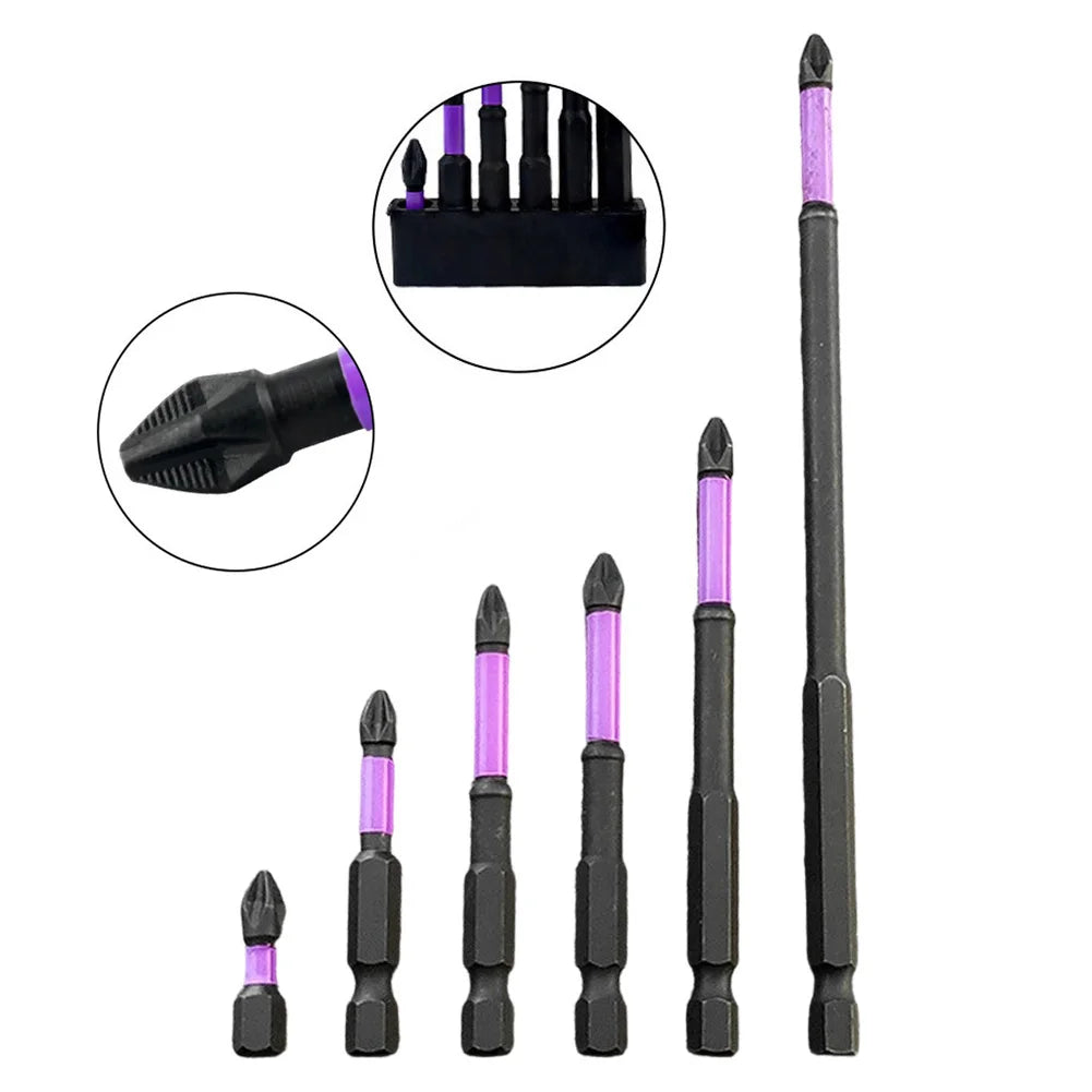 Anti-slip Impact Screwdriver Bits Holder Magnetic Header Drivers