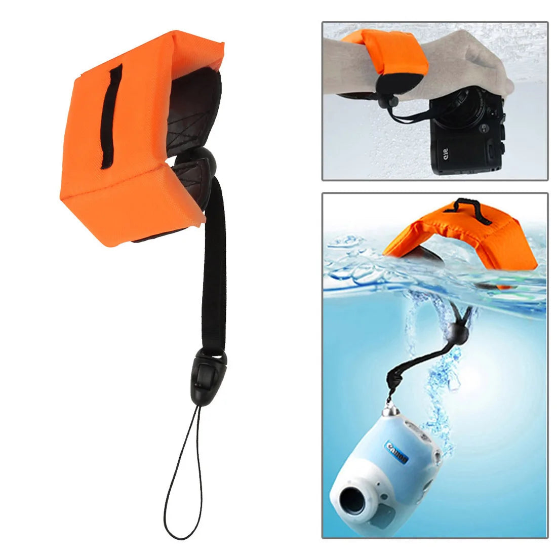For GoPro Accessory Diving Swimming Floating Bobber Hand Wrist Strap for Go Pro Hero5 6 7 8 9 10 Sjcam Sj4000 D20 D30 Action Cam Peaceful Pleasures Health and Wellness