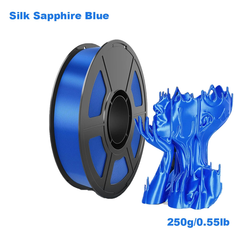 Silk PLA Filament 1.75mm 4-Color Bundle 250g – 3D Maliang
