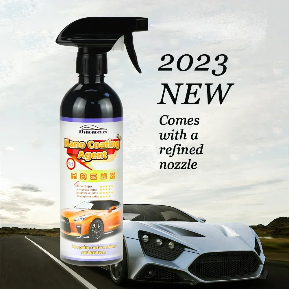500ML 9H Hardness Car Detailing Ceramic Coating Car Products Ceramic Coating Nano Glass Plated Crystal Car Polish Peaceful Pleasures Health and Wellness