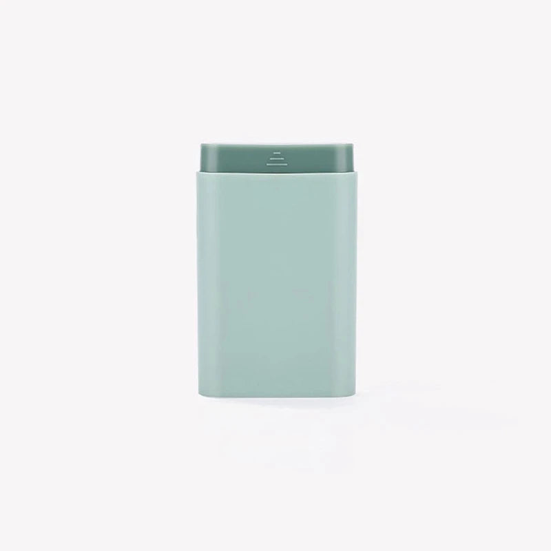 Mini Small Portable Travel Vitamin Box Pill Cases Container Organizer Storage Tablet 7 Days 6 Grids Medicine Fish Oils Peaceful Pleasures Health and Wellness NO.1