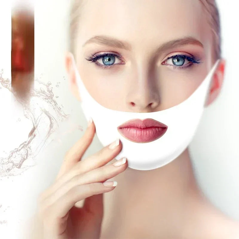 V Shape Face Lifting Bandage Mask – Chin & Cheek Contouring