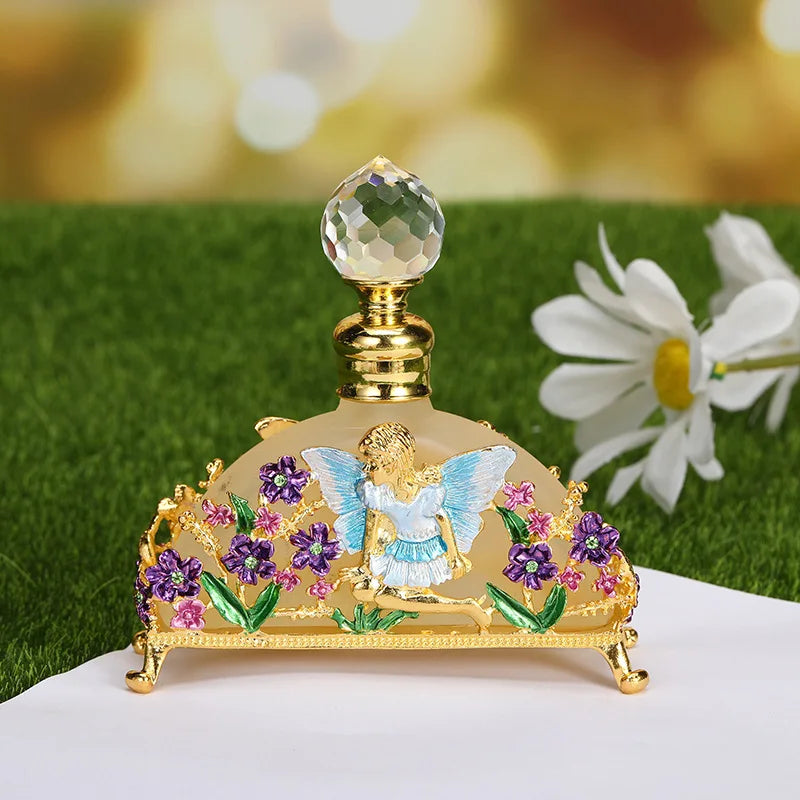 Creative and fashionable 20ML flower fairy angel essential oil perfume empty sub bottle Peaceful Pleasures Health and Wellness modelC