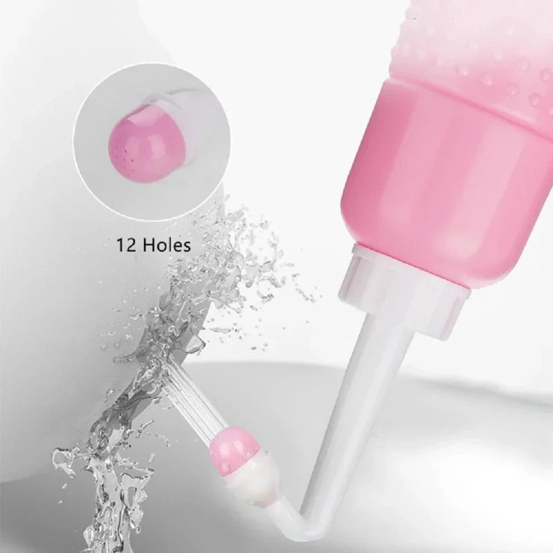 1/2pcs 500ml portable spray bottle handheld travel cleaner suitable for cleaning private parts of pregnant women and infants Peaceful Pleasures Health and Wellness