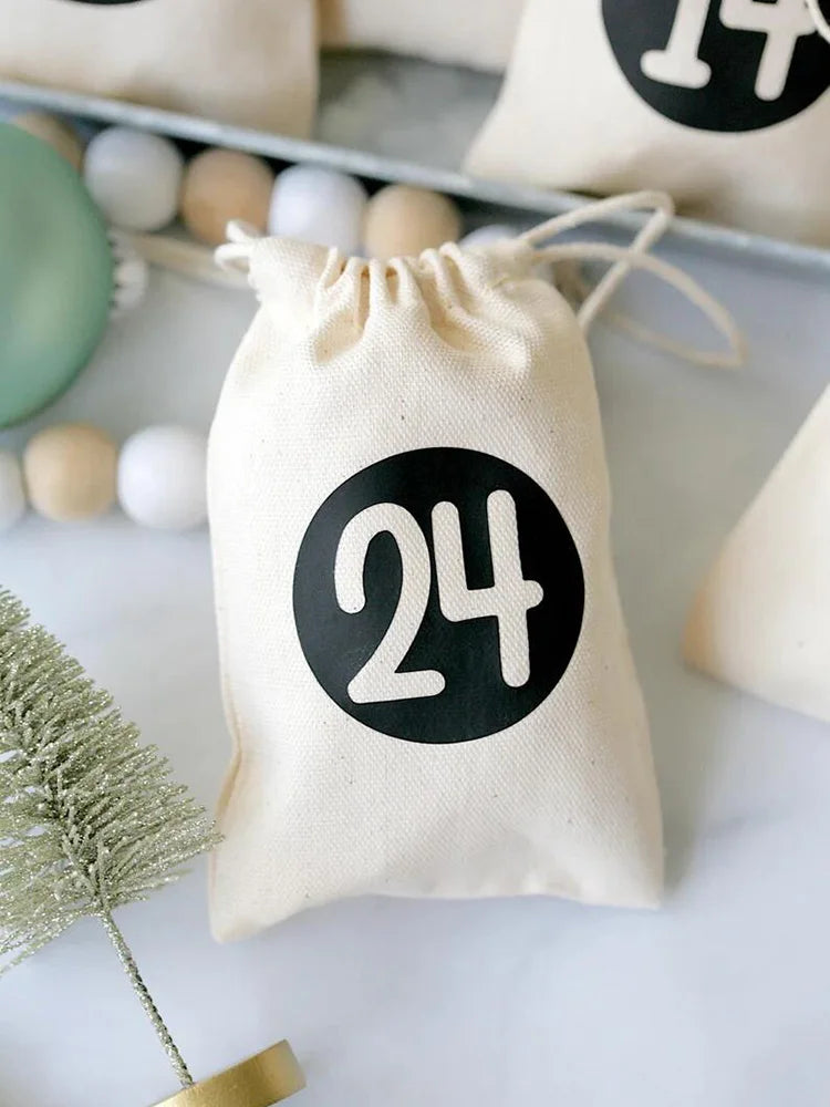 24-Piece Advent Calendar Bags | DIY Christmas Countdown Décor